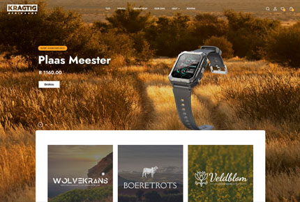 Kragtig Afrikaans website