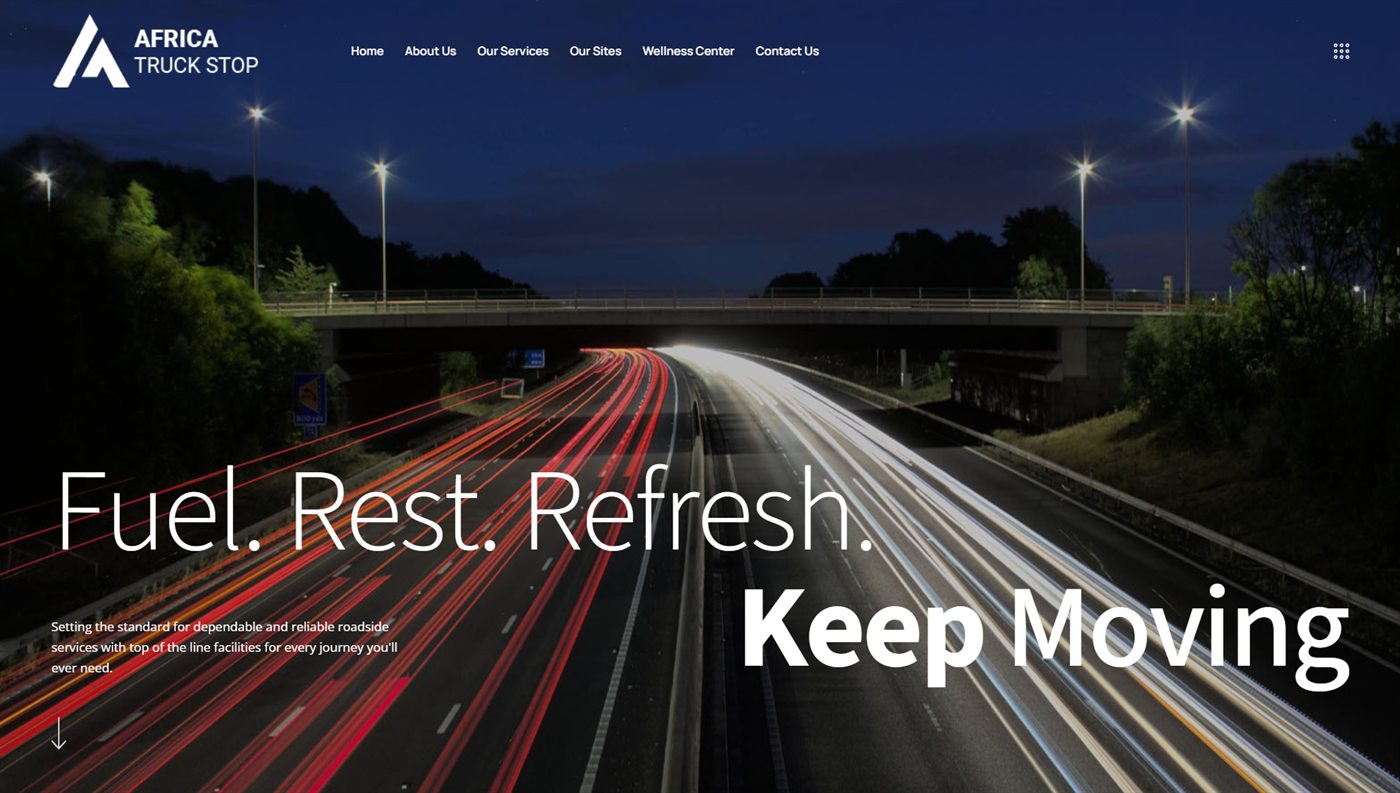 Africa Truck Stop website