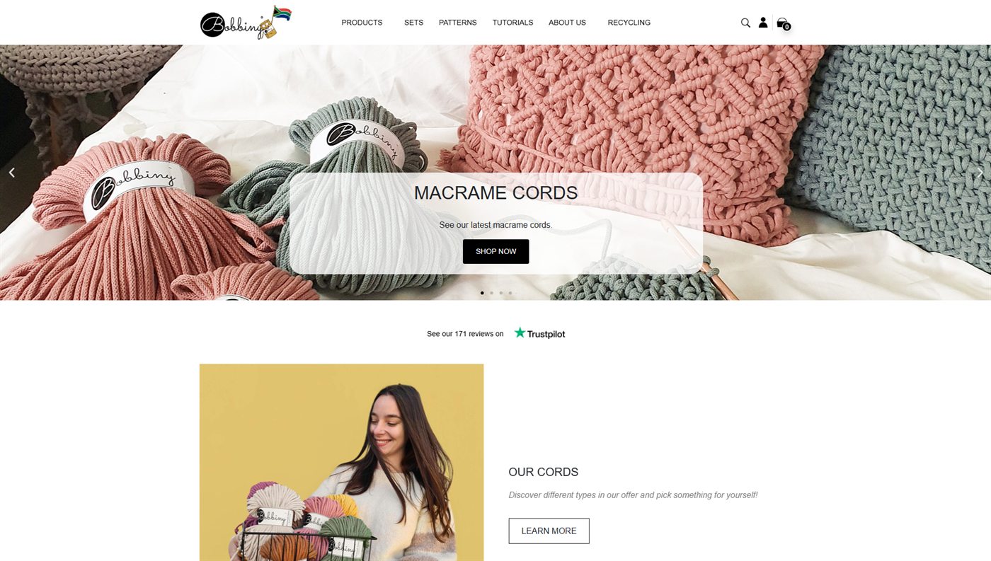 Bobbiny online store