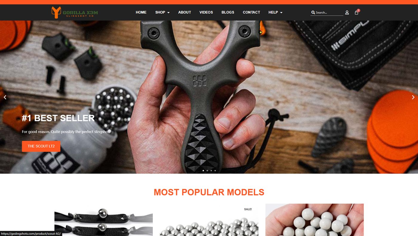 GX Slingshots specialist retail store
