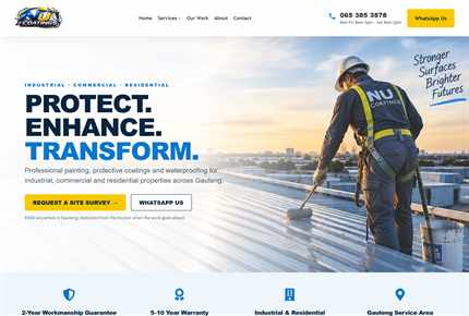 Nu Coatings website
